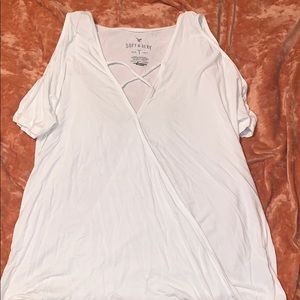 American Eagle Outfitters White Soft & Sexy tee
